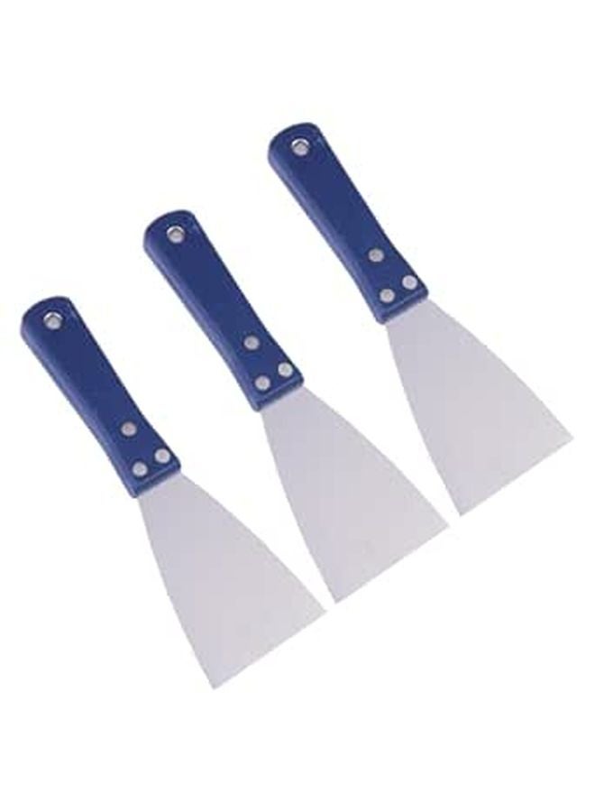 Stainless Steel 3D Printer Removal Tool Set Spatula Scraper Shovel Blue - Image 1