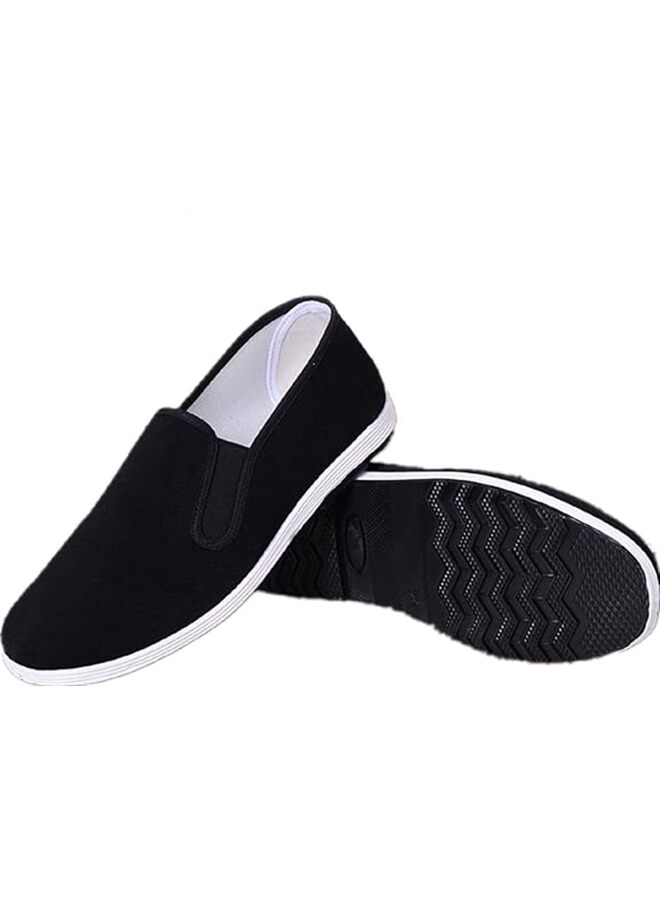 أحذية تقليدية قديمة للكونغ فو والتاي تشي بنعل مطاطي للجنسين، مقاس 45 EU - Image 1