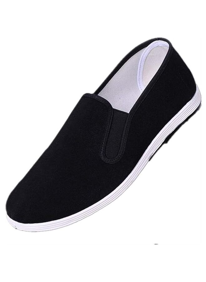 أحذية تقليدية قديمة للكونغ فو والتاي تشي بنعل مطاطي للجنسين، مقاس 45 EU - Image 4