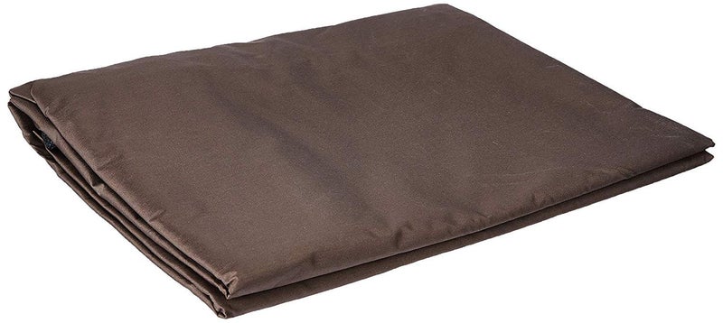 Cambik Cambik Premium Waterproof Dust Proof PVC Mattress Protector Attached Elastic Strap Corners for Easy Fit Luxury Mattress Pad Cover Smooth Fitted Hygiene Baby Care Washable 4 x 6 Feet Coffee  - Image 2