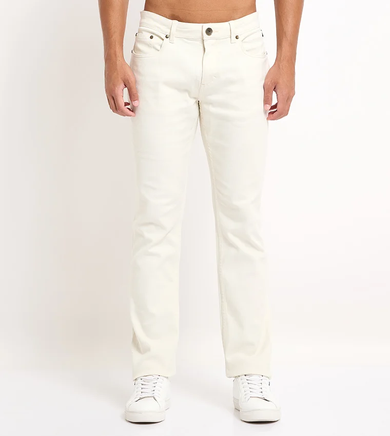 BEVERLY HILLS POLO CLUB Tapered Fit Low Waist Jeans