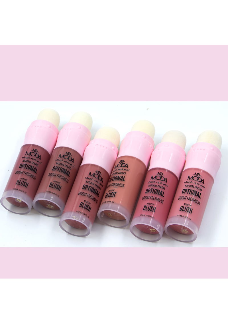 MODA Creamy Blusher #4 - Image 2