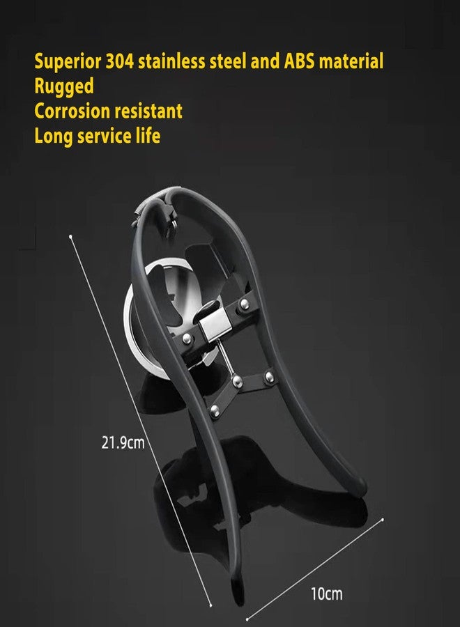 أشيتا كسارة بيض، فاصل بيض من الفولاذ المقاوم للصدأ، فتاحة بيض يدوية احترافية أوتوماتيكية سريعة، فاصل بيض لأدوات المطبخ - Image 4