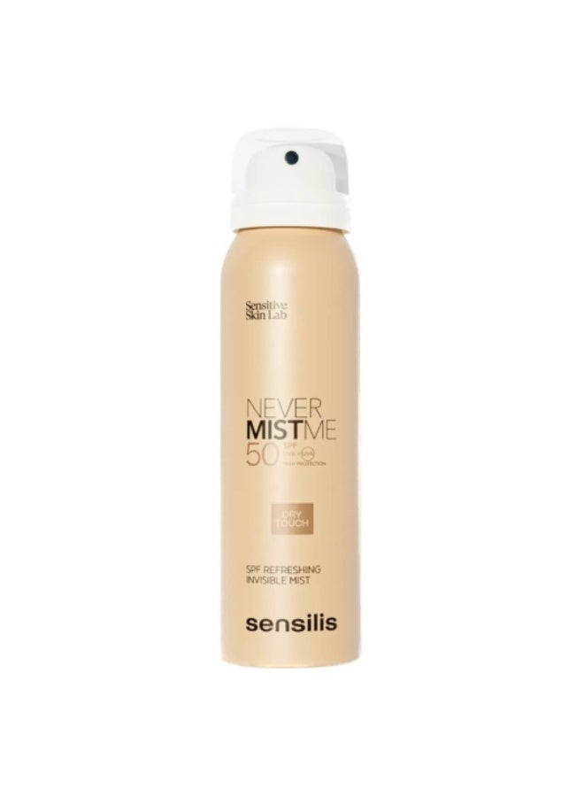 Sensilis Never Mist Me Refreshing Spray SPF50 50ml - Image 1
