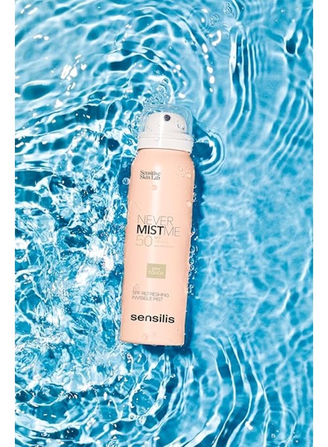 Sensilis Never Mist Me Refreshing Spray SPF50 50ml - Image 4