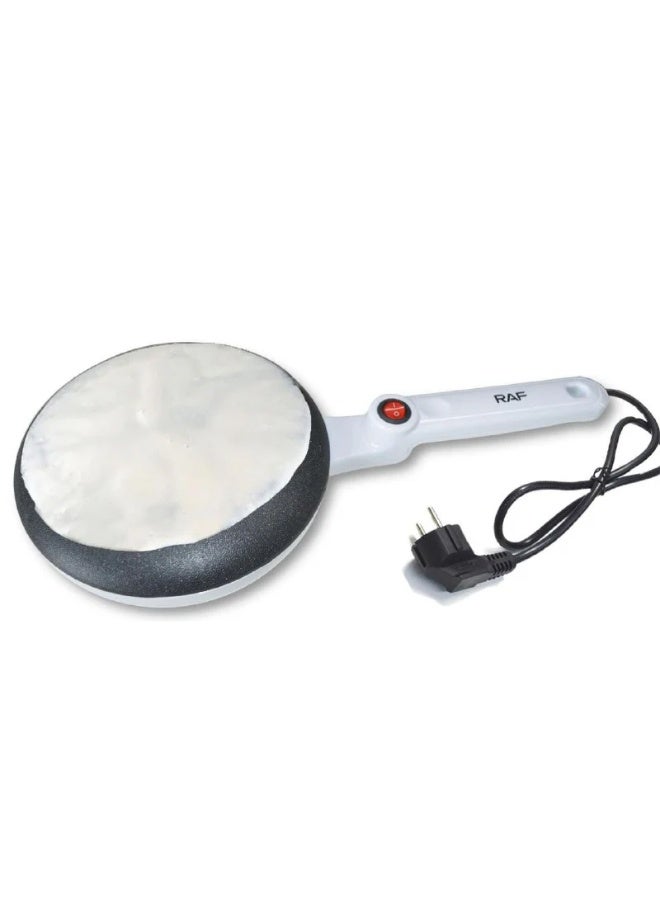 RAF 600W Electric Crepe Maker with Non-Stick Surface by RAF, 20cm Diameter Plate, Smart Heat Control, Uniform Cooking, Easy Clean Design for Crepes, Dosas and Pancakes - Image 2