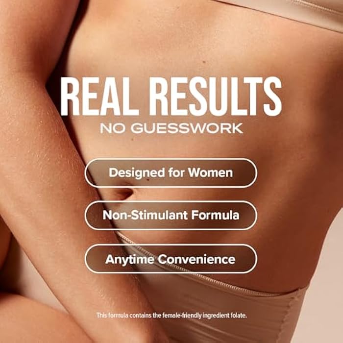 Hydroxycut Gummies +Women, Strawberry - 99% Caffeine Free - Supports Hair, Skin & Nails - Metabolize Carbs, Proteins & Fats - Image 4