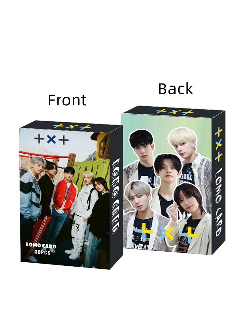 Generic 30PCS/Set Tomorrow X Together TXT Combination Small LOMO Card Photo Card For Fans Collection Photocards  - Image 1