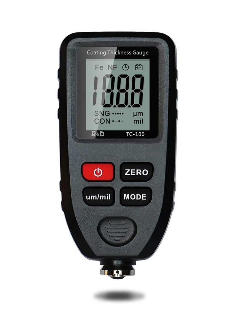 Loquat Paint Mil Thickness Meter Gauge TC100 for Used Car Buyers, Check The Car’s Original Coating - Image 1