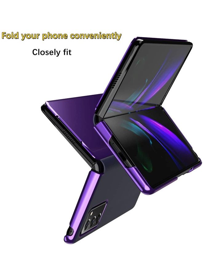 Intag Protective Case Cover For Samsung Galaxy Z Fold 2 Blue - Image 4