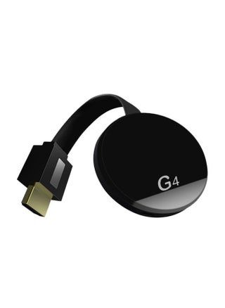 G4 Wireless WiFi Display Dongle Receiver Airplay Miracast DLNA TV Stick for iPhone, Samsung, and other Android Smartphones, Dual Core Cortex A7 up to 1.5GHz(Black) - pzsku/ZACF348D497319FCBC9CEZ/45/_/1734483677/f918291f-97c4-4216-bd9a-e95b4bb53ad0