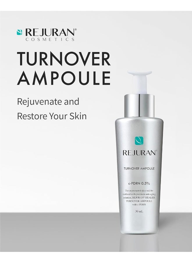 REJURAN ® Healer Turnover Ampoule – Powerful Anti Aging Face And Neck Serum With C-Pdrn®, Hyaluronic Acid - Image 2