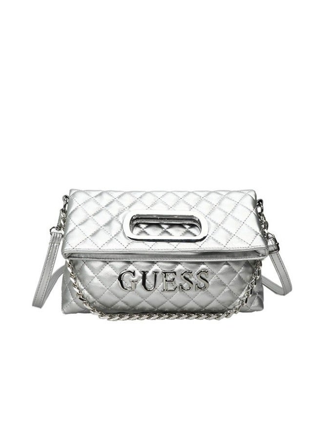 GUESS Women's Square Shoulder Bag 28×18×5cm - Image 1