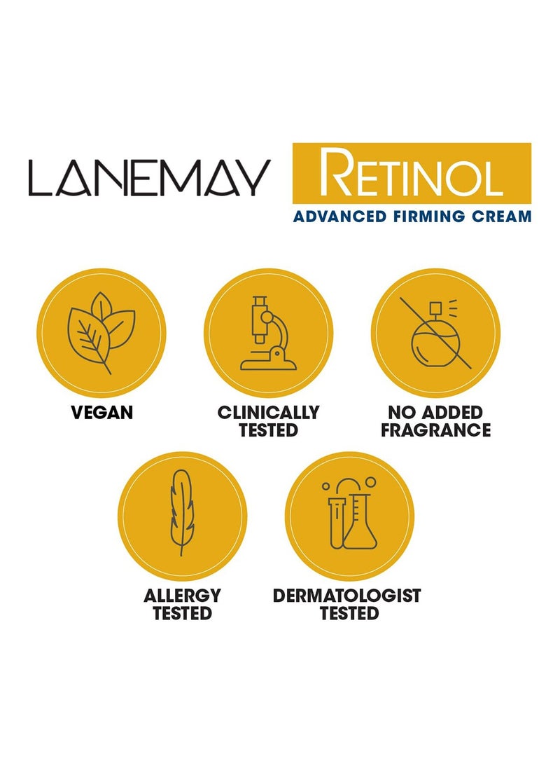 Retinol Advanced Firming Cream, Anti Wrinkle Anti-Aging Fragrance-Free 300ml - pzsku/ZACF3B22B130223BE090CZ/45/_/1725421562/df8d6927-557c-4d90-a42b-6cbf26fb9480