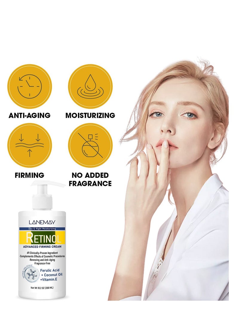 Retinol Advanced Firming Cream, Anti Wrinkle Anti-Aging Fragrance-Free 300ml - pzsku/ZACF3B22B130223BE090CZ/45/_/1725421572/bb11541c-fa07-4c82-b9cc-cb0201b3d135