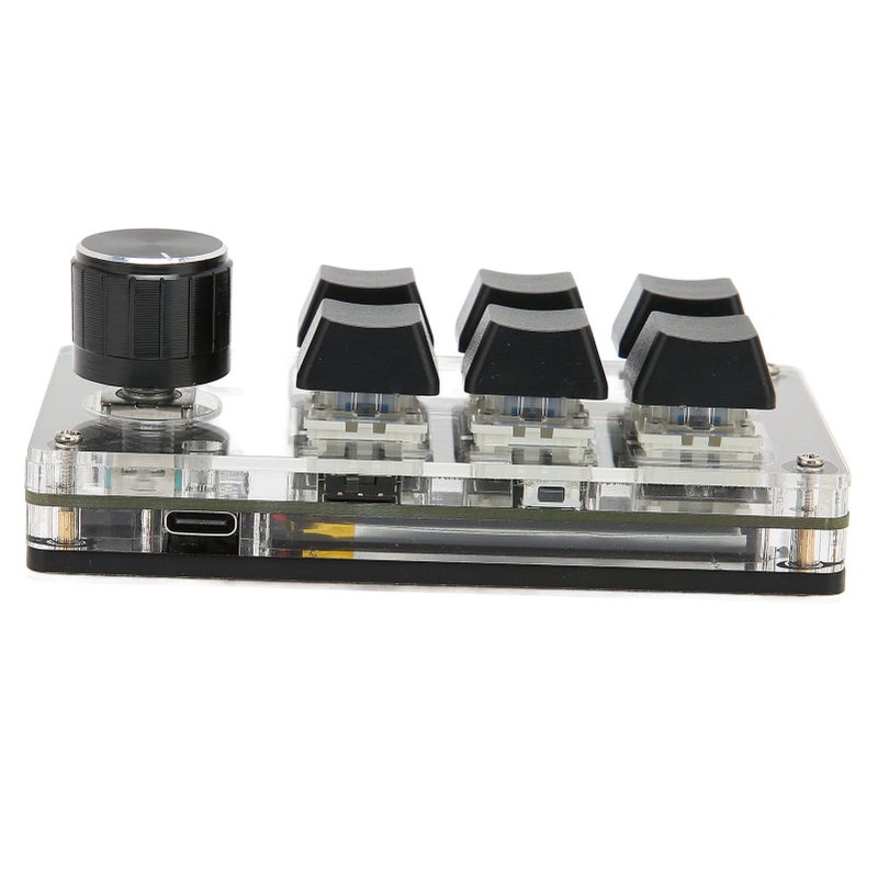 Programmable Mechanical Keyboard DIY Kit 6 Keys Acrylic Material For OSU Game - Image 4