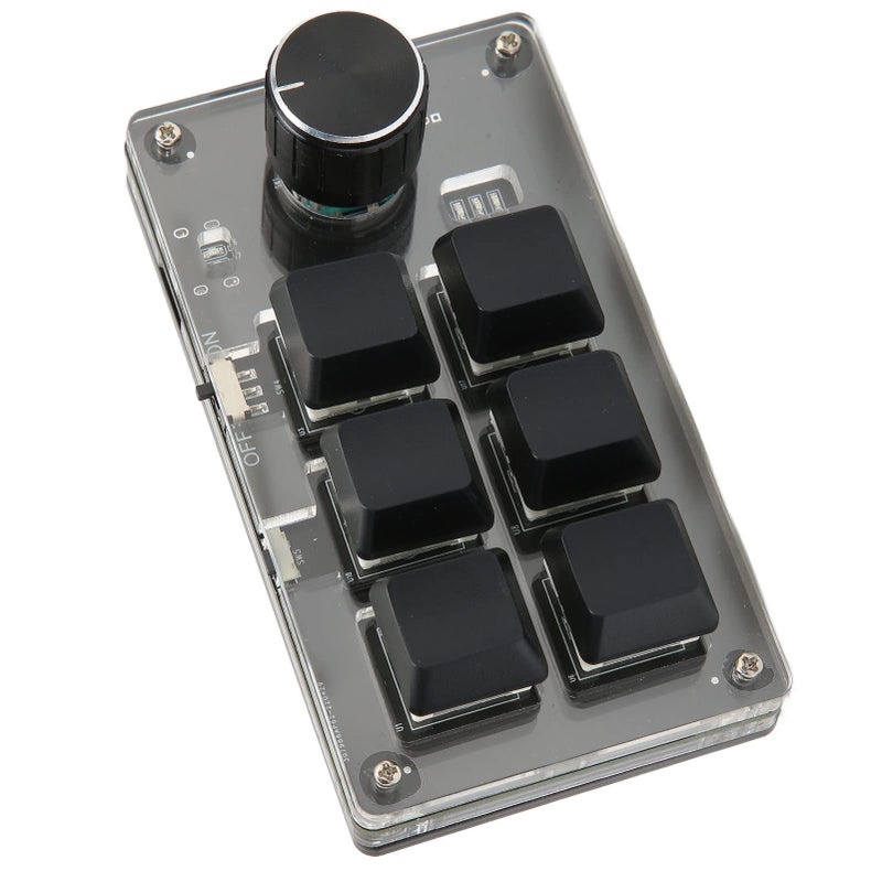 Programmable Mechanical Keyboard DIY Kit 6 Keys Acrylic Material For OSU Game - Image 5