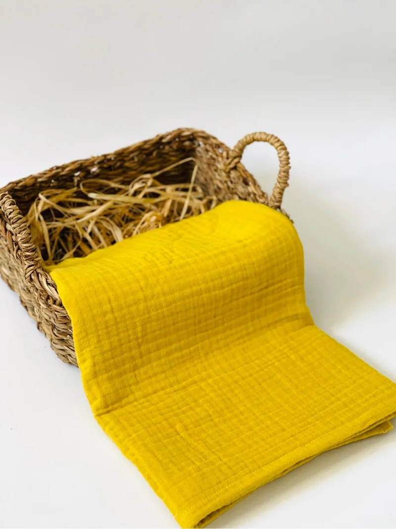 جونييروس 2 Pieces 4 Layers and 2 Layers Multi-Purpose Muslin Cloth Cover Blanket