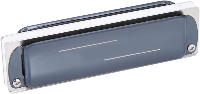 10 - Hole Harmonica in Bb Key, White, Mouthorgan with Sound Hole Marks - Sensitive Pronunciation, Cover, Ideal for Beginners and Performance (White) - Image 3