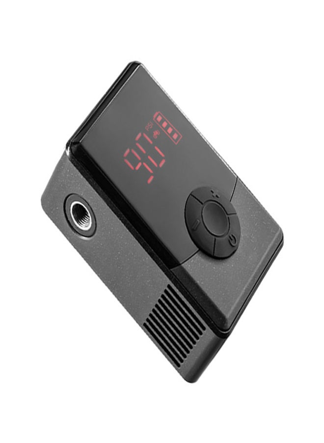 إنلي مضخة هواء محمولة لإطارات الدراجات النارية والدراجات والكرات، مزودة بشاشة عرض رقمية لضغط الهواء. - Image 4