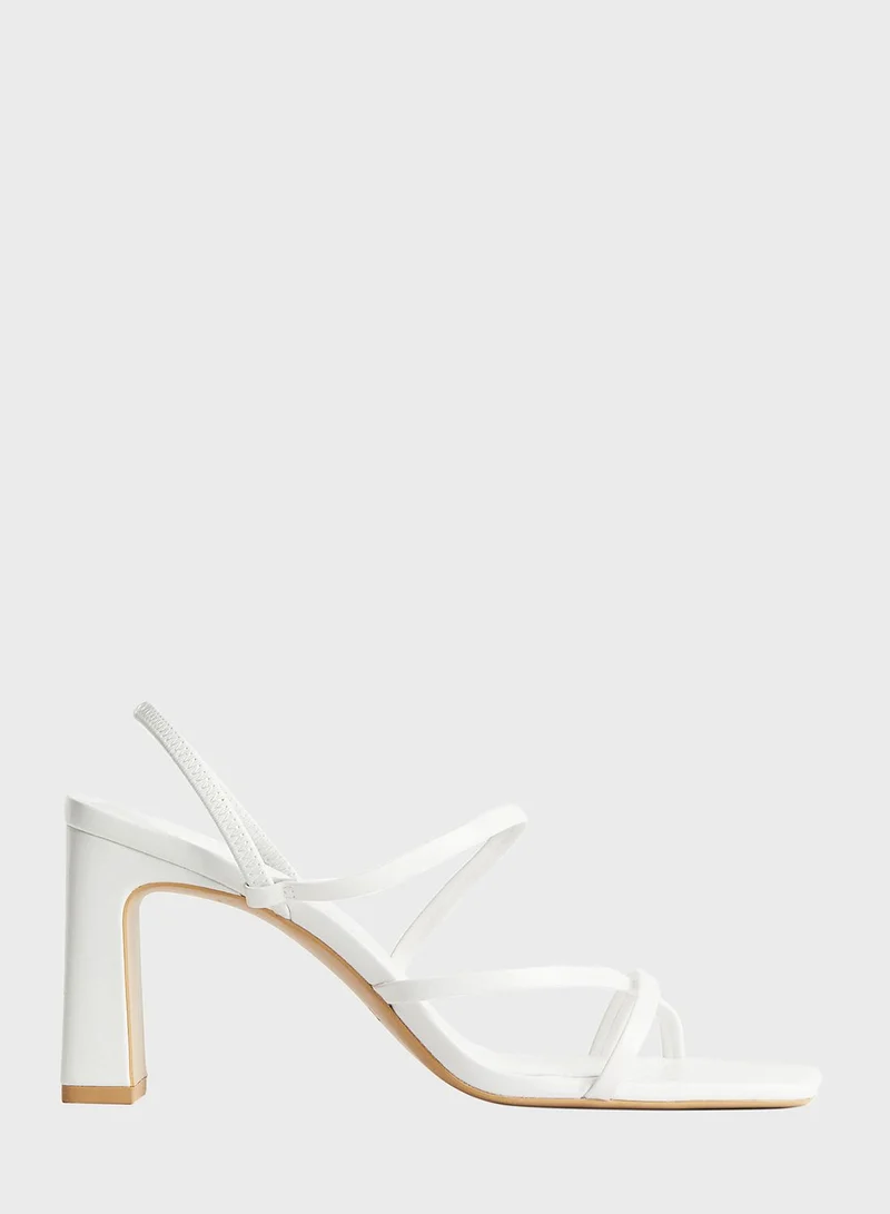 H&M Block-Heeled Sandals
