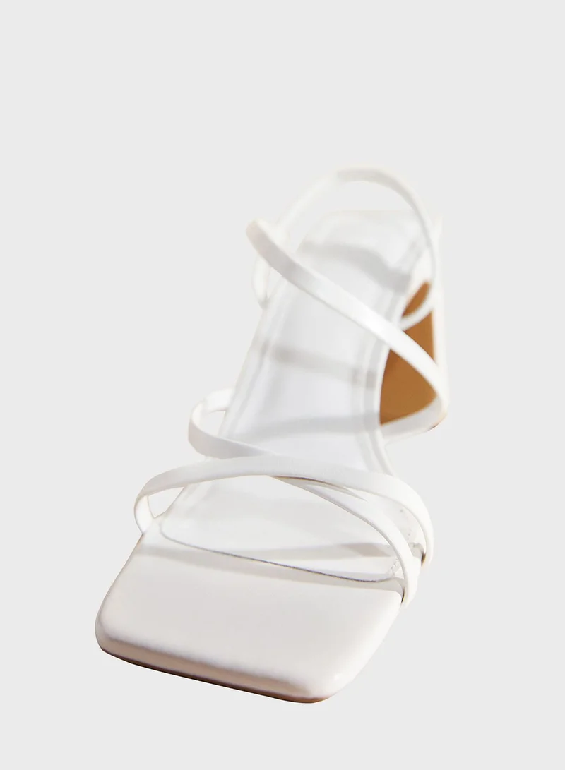 H&M Block-Heeled Sandals