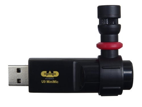 CAD Audio U9 USB Omnidirectional Condenser MiniMic, Black - Image 1