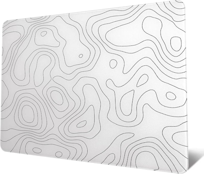Bluejw Gaming Tempered Glass Mouse Pad - Hard Surface Speed & Precision - Desk Pad for Work, Office, Home - Desktop Decoration - Image 2