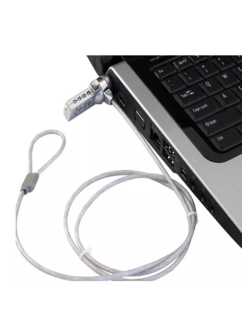 PingCool - Password Type Laptop Lock Anti-theft Desk Fixed Lock 1.8m - Image 1