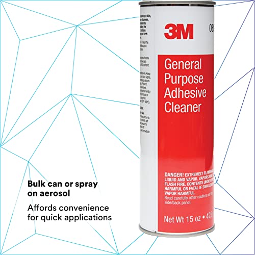 3M General Purpose Adhesive Cleaner, 08987, Removes Adhesive Residue, Gentle On Paint/Vinyl/Fabric, 15 fl oz - Image 4