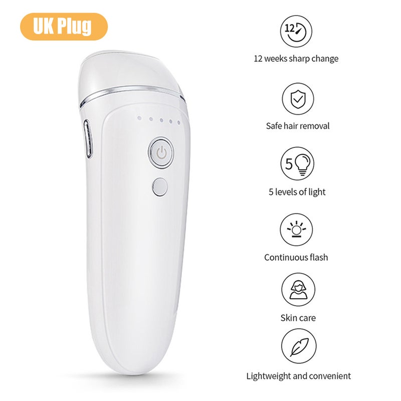 إسكدنيا جهاز IPL الكهربائي  لإزالة الشعر بالليزر أبيض 22 X 8 X 15سم - Image 2
