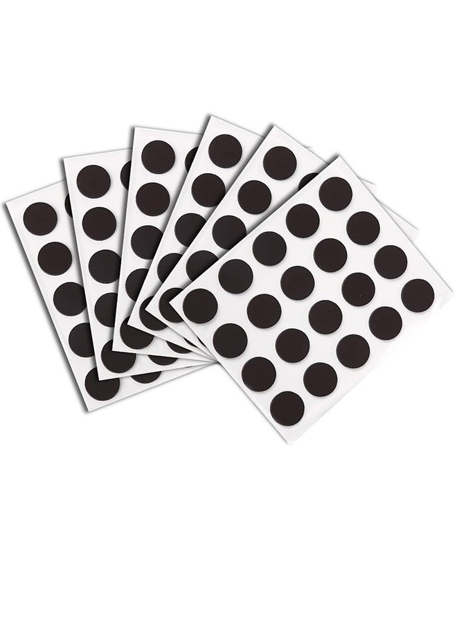 HaHaHai - 120 PCS Round Magnets with Adhesive Backing, Self Adhesive Magnets Dots, Flexible Small Sticky Magnets,  Circle Magnets, Magnet Stickers for Crafts, Office, DIY Projects - Image 1
