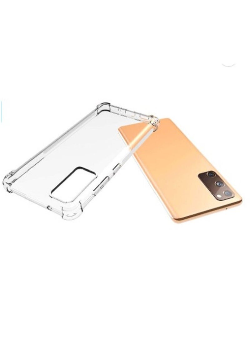 فيسوس واضحة المصد الكامل للجسم المضاد للفرش الواضحة تغطية TPU Cover لـ Samsung S20 Fe - Image 2