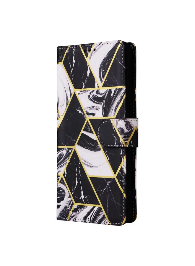 S-TOP Case For Samsung Galaxy A53 5G Marble Bronzing Stitching Leather Phone Case - Image 2