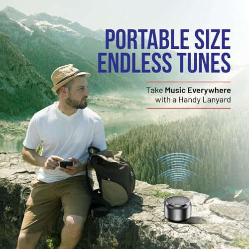pTron Newly Launched Fusion Hook v2 6W Bluetooth Speaker with 8 Hrs Playtime, 2.04" Neo Driver for Pristine Sound, Mini Size Portable Speaker, BTv5.1 Connectivity, TWS Feature & Type C Charging (Grey) - Image 4