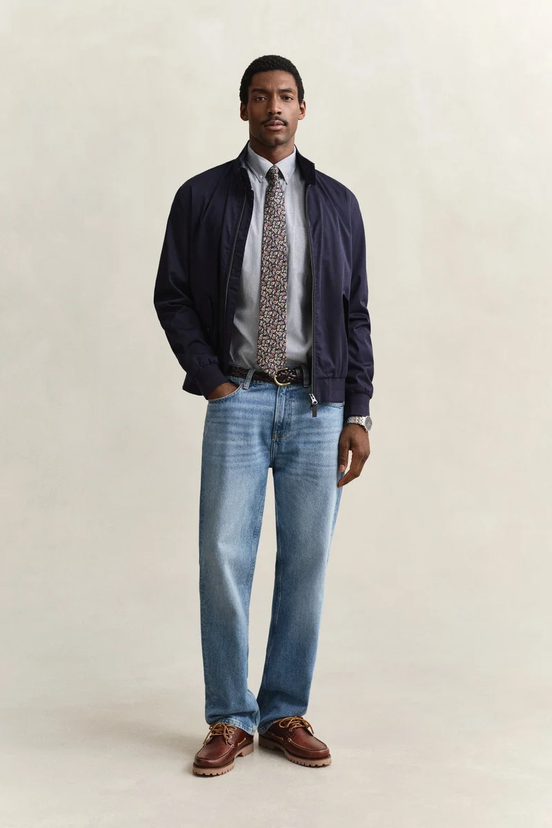 GANT  Regular Classic Poplin Banker Shirt for Men | Best Price UAE