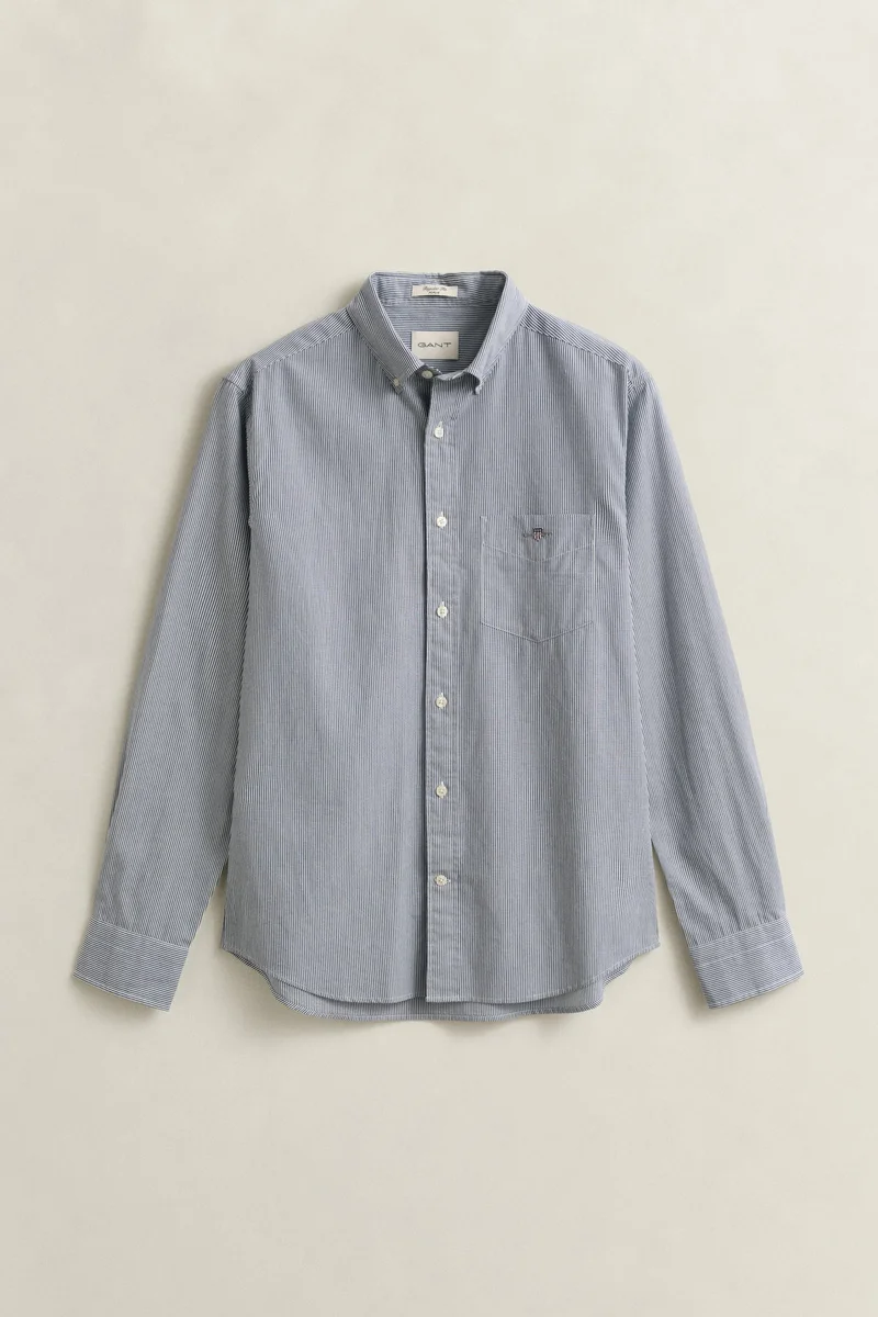 GANT  Regular Classic Poplin Banker Shirt for Men | Best Price UAE