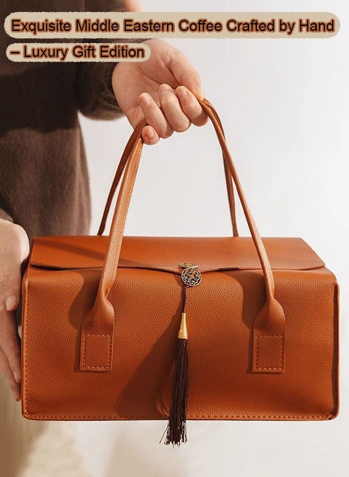 MissTiara Hand Coffee Maker Gift Basket Set With Portable Hand-held Gift Box, Hand Brewing Coffee Accessories Kit  Gift for Coffee Lovers, Birthday gift Wedding, Party Souvenir Assorted - Image 4