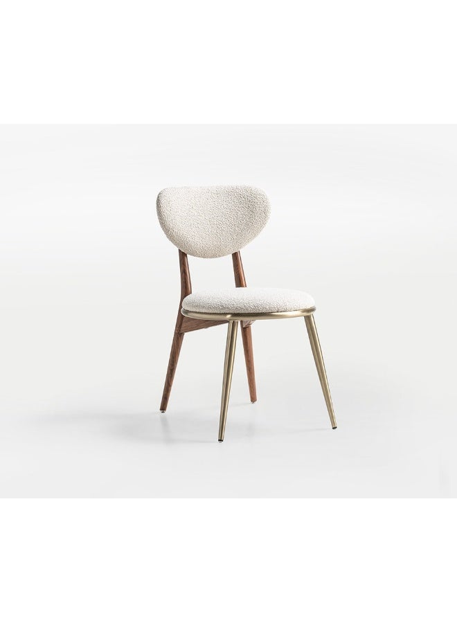 2XL Home Solei Dining Chair 56X46X78 White Wash - Image 2