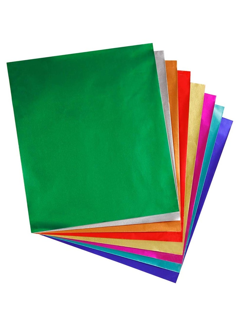Terabyte METALLIC POLYESTER BOARD 10 SHEET ASSORTED COLORS - Image 1