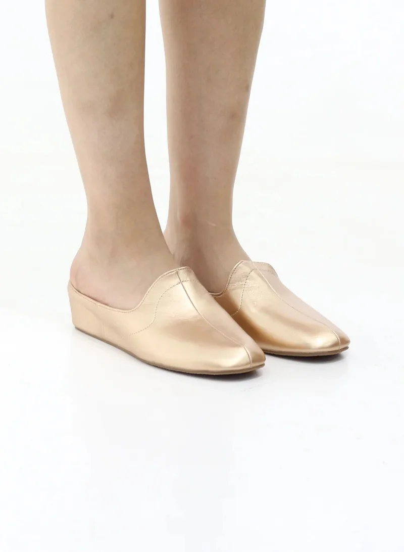 LAMARAPARIS STASSI SLIP-ON MULE WITH LOW WEDGE HEEL