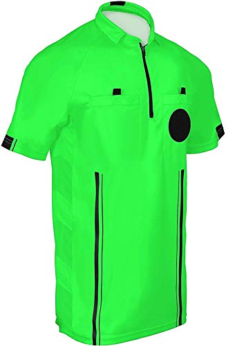 Total Soccer Factory New! 2018 Soccer Referee Jersey (2018 Green, Adult Extra Large) - Image 1