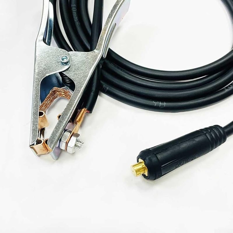 300A مشبك أرضي نحاسي للحام مع كابل 4 أمتار لمعدات MIG وTIG والبلازما - Image 3