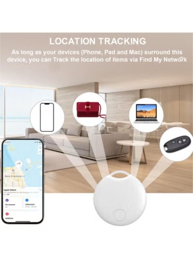 Key Finder for iPhone – Apple Find My Compatible Item Tracker, Anti-Loss Global Positioning Tag for Purses/Bags/Luggage (Black) - Image 2