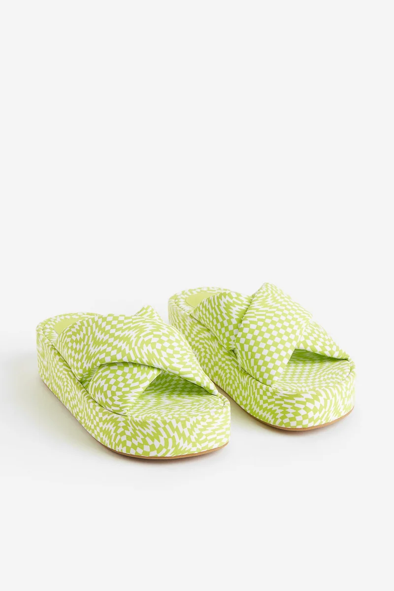 H&M Padded platform sandals
