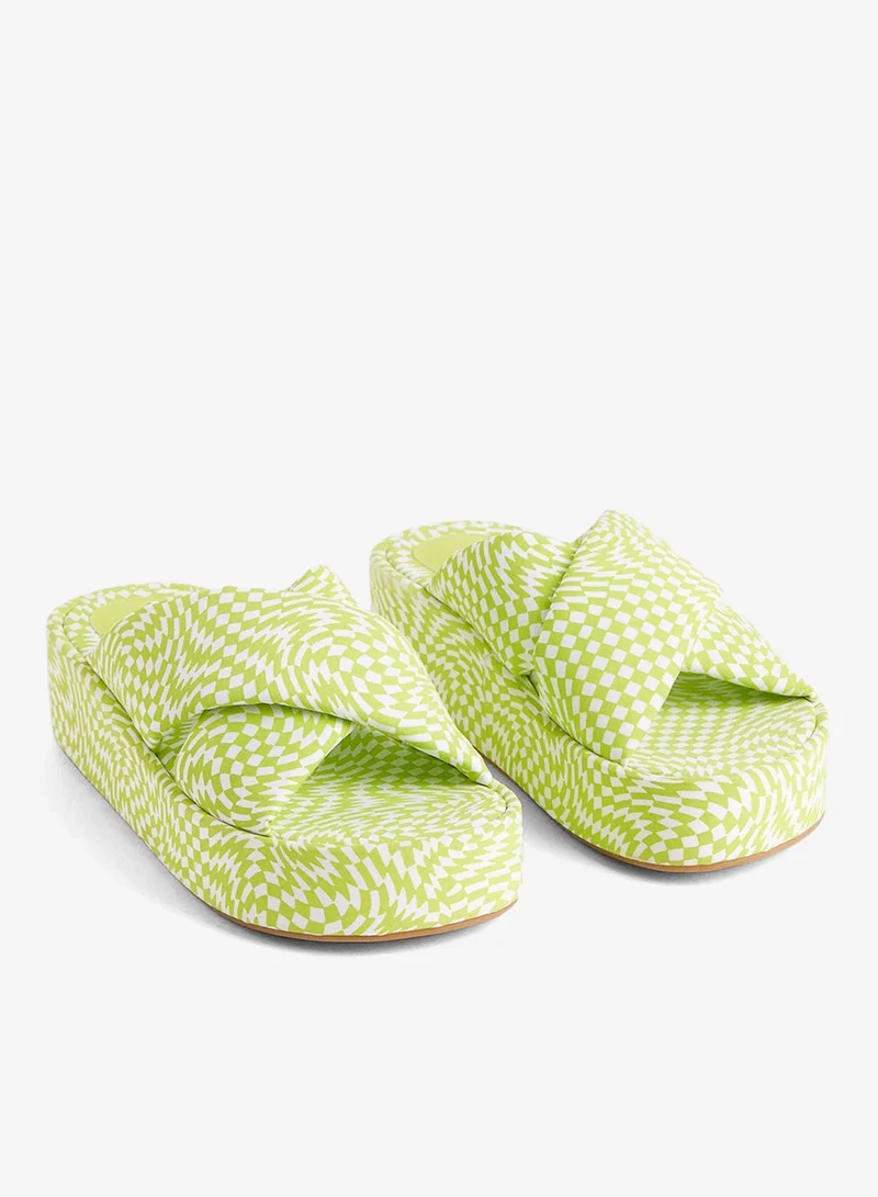 H&M Padded platform sandals