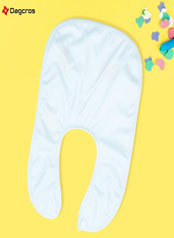 Dagcros Baby Bibs Pack of 10 - Waterproof, Washable Feeding Bibs with Fun Fruit Prints - Soft Cotton Blend with Adjustable Neck for Infants & Toddlers (10, Multi) - Image 5