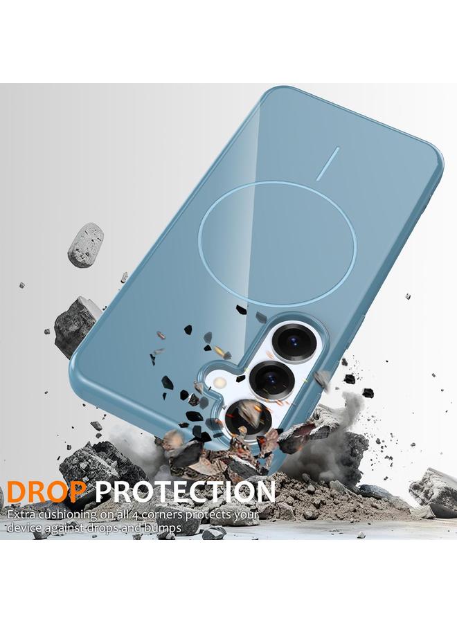 اس-توب جراب لهاتف Samsung Galaxy S24+ 5G مصنوع من مادة TPU اللامعة المقاومة للصدمات مع حبل تثبيت - Image 4