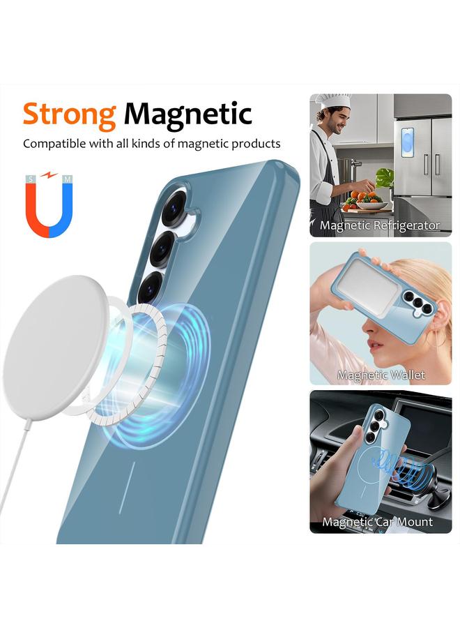 اس-توب جراب لهاتف Samsung Galaxy S24+ 5G مصنوع من مادة TPU اللامعة المقاومة للصدمات مع حبل تثبيت - Image 2