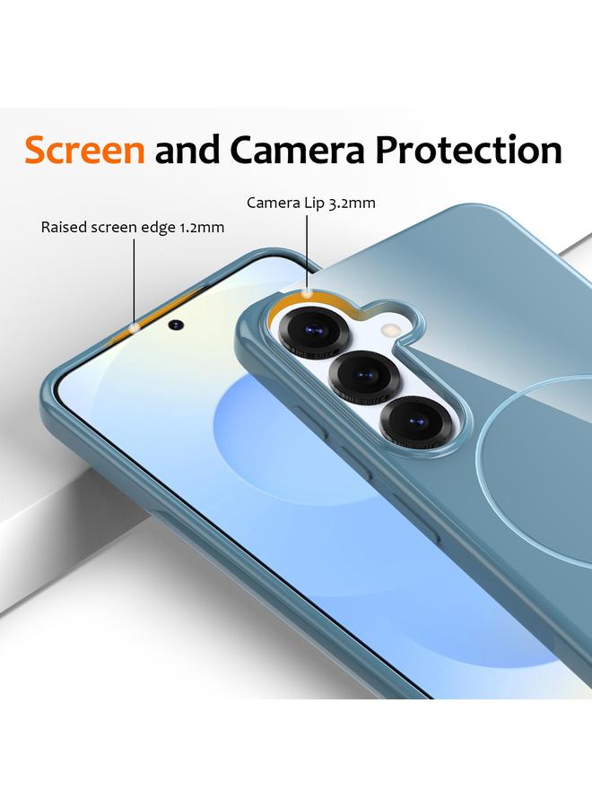 اس-توب جراب لهاتف Samsung Galaxy S24+ 5G مصنوع من مادة TPU اللامعة المقاومة للصدمات مع حبل تثبيت - Image 3